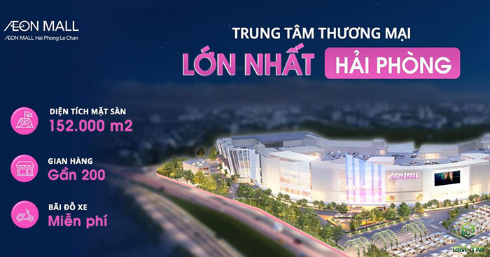 công trình aeon mall hải phòng sử dụng vữa khô trộn sẵn GMT